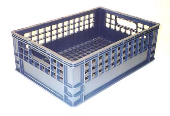 Milk Crate  ( Halfl Size )